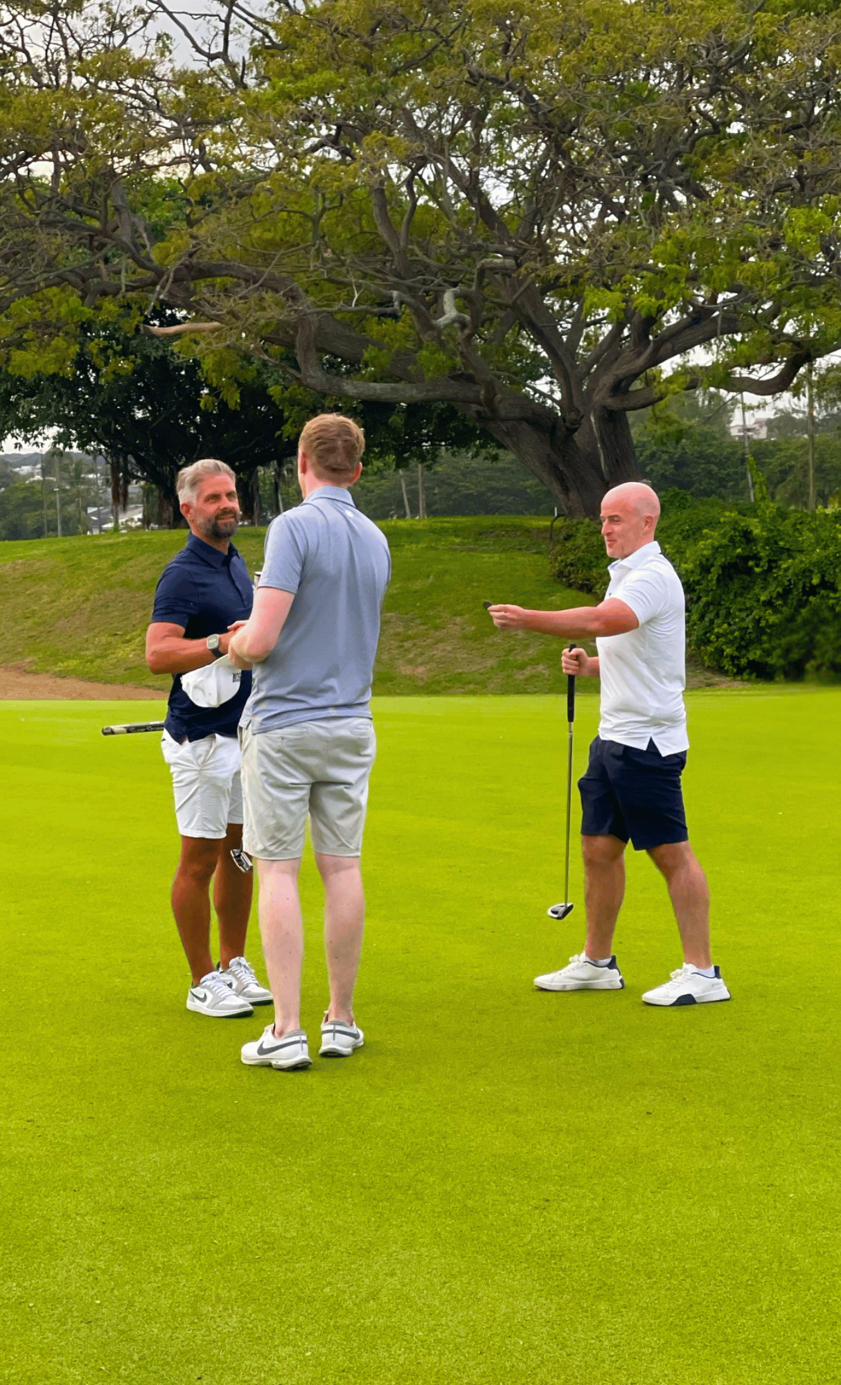 Nothing like a round of golf with your mates